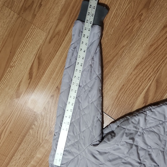 Abercrombie & Fitch Quilted Reversable Full Zip Womens Jacket Size Large - Picture 11 of 13